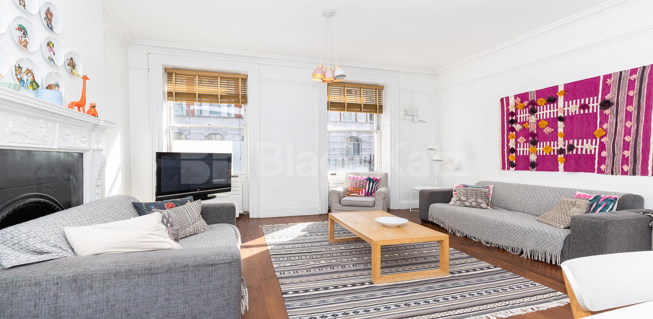 3 double bedrooms, modern kitchen & bathroom mins to UCL,SOAS & LSE Gower Street, Bloomsbury